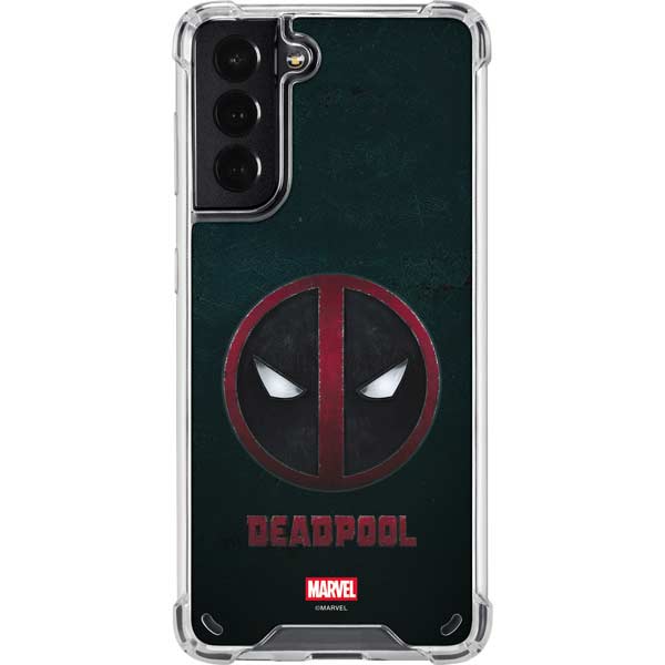 Marvel Deadpool Legacy Deadpool Logo Galaxy S21 5G Clear Case