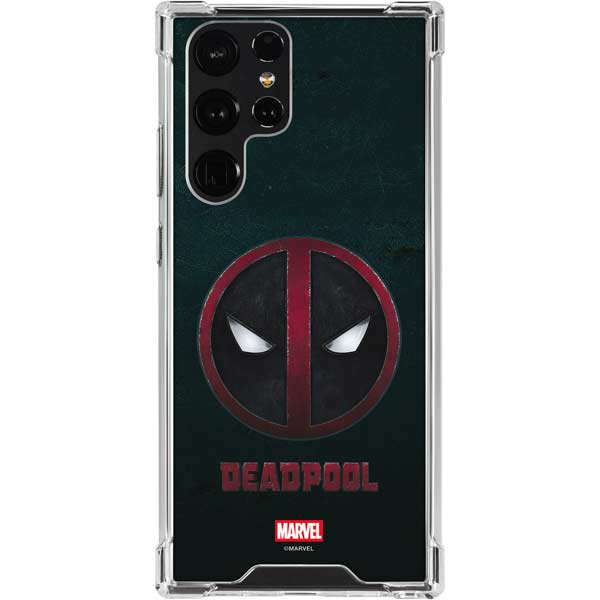 Marvel Deadpool Legacy Deadpool Logo Galaxy S24 Ultra Clear Case