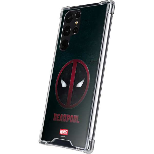 Marvel Deadpool Legacy Deadpool Logo Galaxy S24 Ultra Clear Case