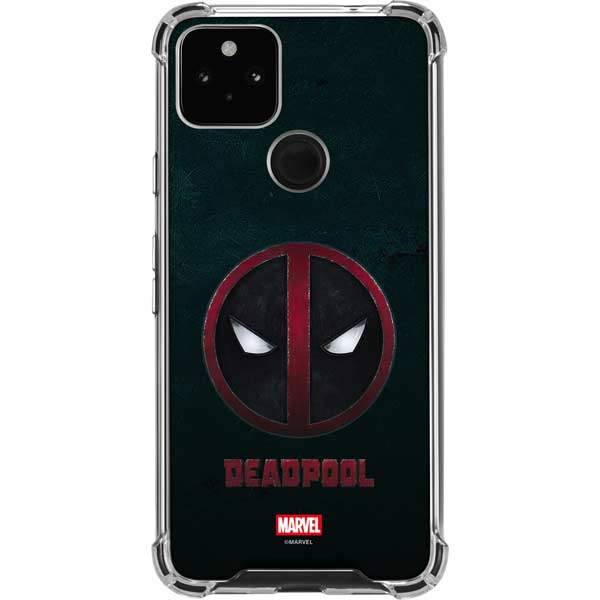 Marvel Deadpool Legacy Deadpool Logo Google Pixel 4a 5G Clear Case