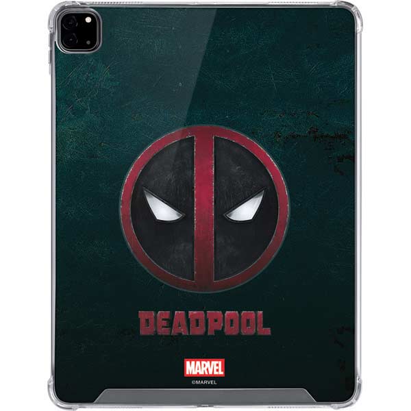 Marvel Deadpool Legacy Deadpool Logo iPad Pro 12.9in (2020) Clear Case