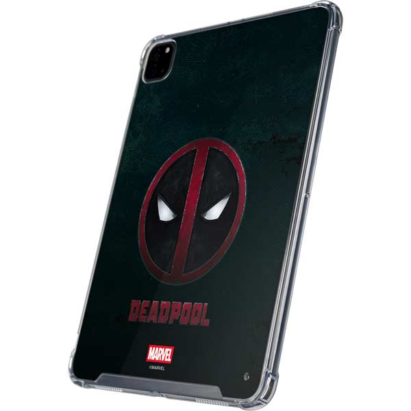 Marvel Deadpool Legacy Deadpool Logo iPad Pro 12.9in (2020) Clear Case