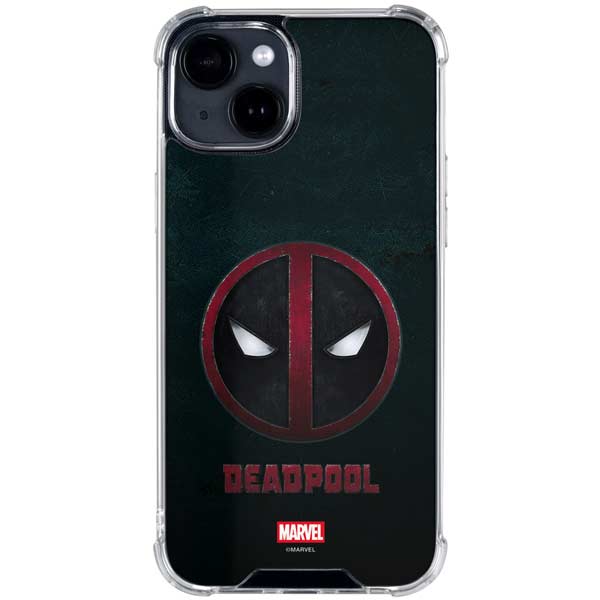 Marvel Deadpool Legacy Deadpool Logo iPhone 14 Clear Case