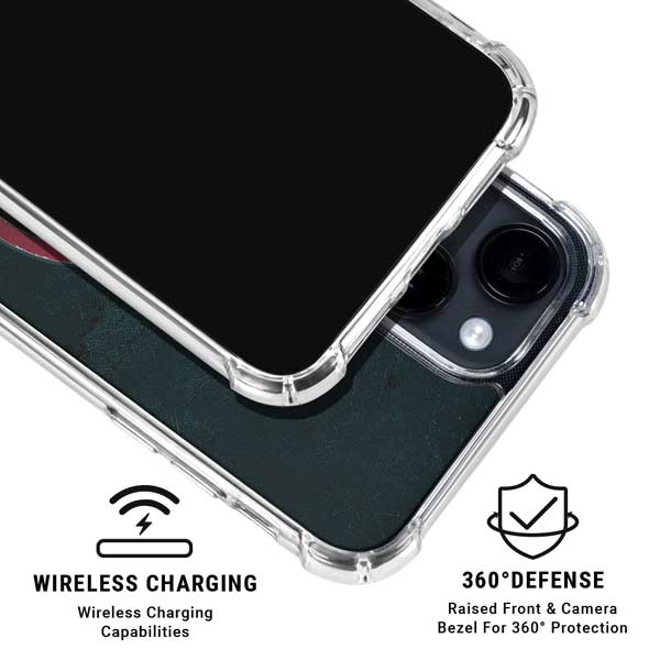 Marvel Deadpool Legacy Deadpool Logo iPhone 14 Clear Case