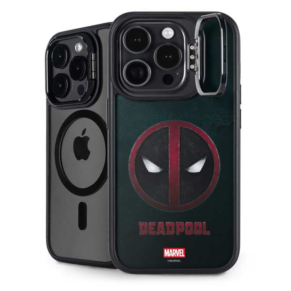 Marvel Deadpool Legacy Deadpool Logo iPhone 14 Pro Kickstand Case
