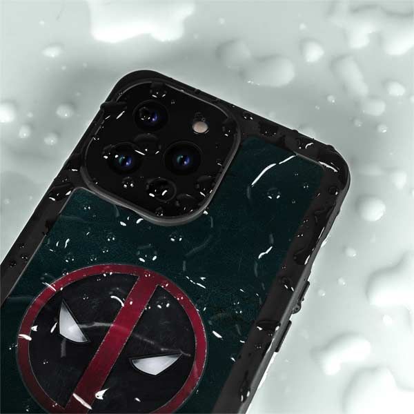 Marvel Deadpool Legacy Deadpool Logo iPhone 14 Pro Waterproof Case