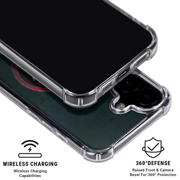 Marvel Deadpool Legacy Deadpool Logo iPhone 16 Plus Clear Case