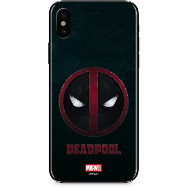 Marvel Deadpool Legacy Deadpool Logo iPhone XS Skin