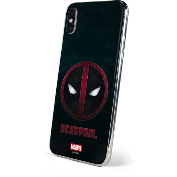 Marvel Deadpool Legacy Deadpool Logo iPhone XS Skin