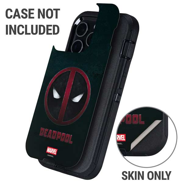 Marvel Deadpool Legacy Deadpool Logo Otterbox Defender iPhone Skin