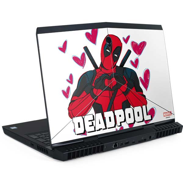 Marvel Deadpool Legacy Deadpool Love Dell Alienware Skin