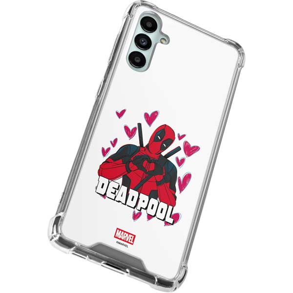 Marvel Deadpool Legacy Deadpool Love Galaxy A14 5G Clear Case