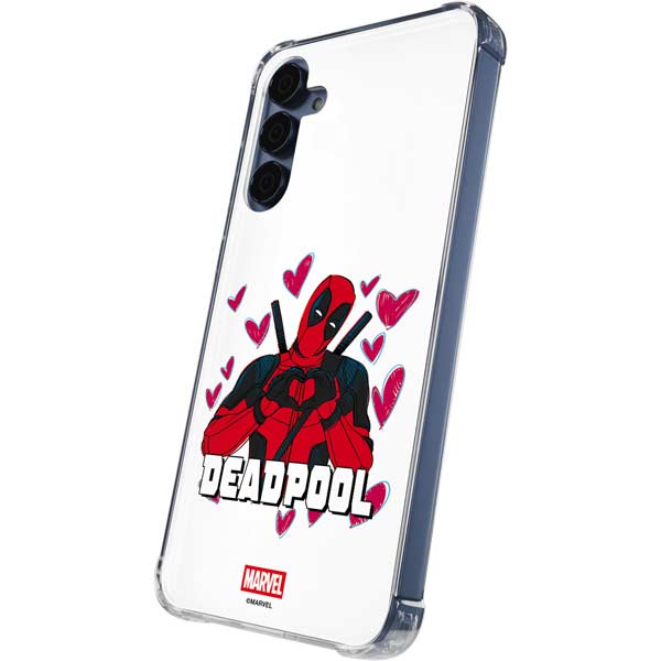 Marvel Deadpool Legacy Deadpool Love Galaxy A35 5G Clear Case