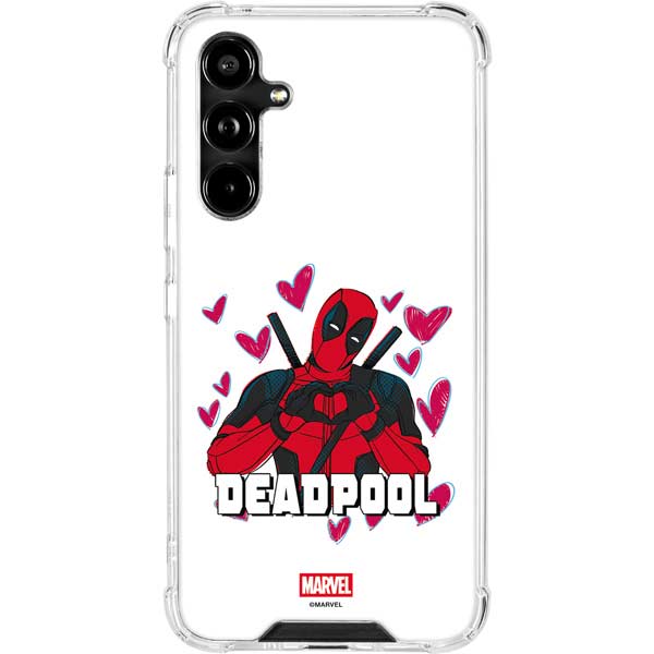 Marvel Deadpool Legacy Deadpool Love Galaxy A54 5G Clear Case