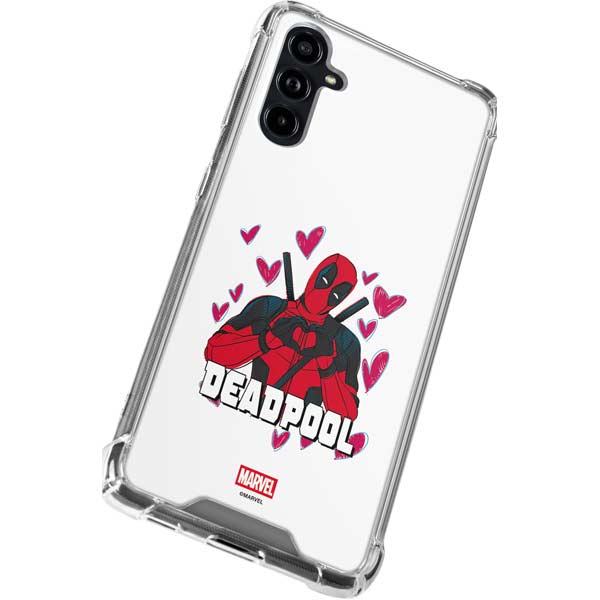 Marvel Deadpool Legacy Deadpool Love Galaxy A54 5G Clear Case