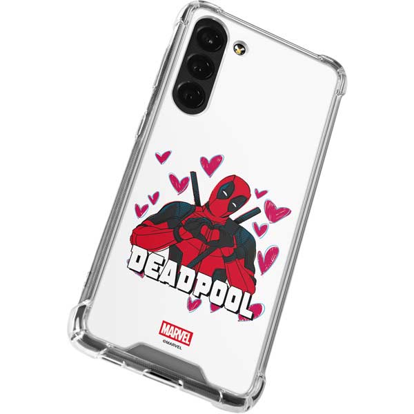 Marvel Deadpool Legacy Deadpool Love Galaxy S23 FE Clear Case