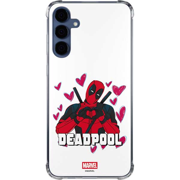 Marvel Deadpool Legacy Deadpool Love Galaxy S24 Clear Case