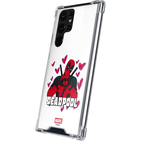 Marvel Deadpool Legacy Deadpool Love Galaxy S24 Ultra Clear Case