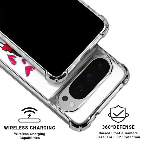 Marvel Deadpool Legacy Deadpool Love Google Pixel 10 Pro XL Clear Case