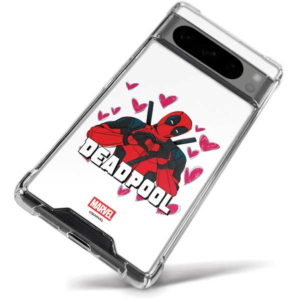 Marvel Deadpool Legacy Deadpool Love Google Pixel 8 Pro Clear Case