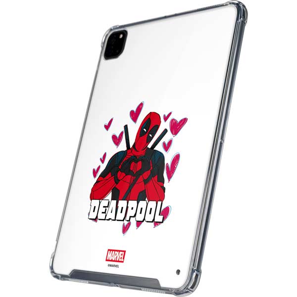 Marvel Deadpool Legacy Deadpool Love iPad Pro 12.9in (2020) Clear Case
