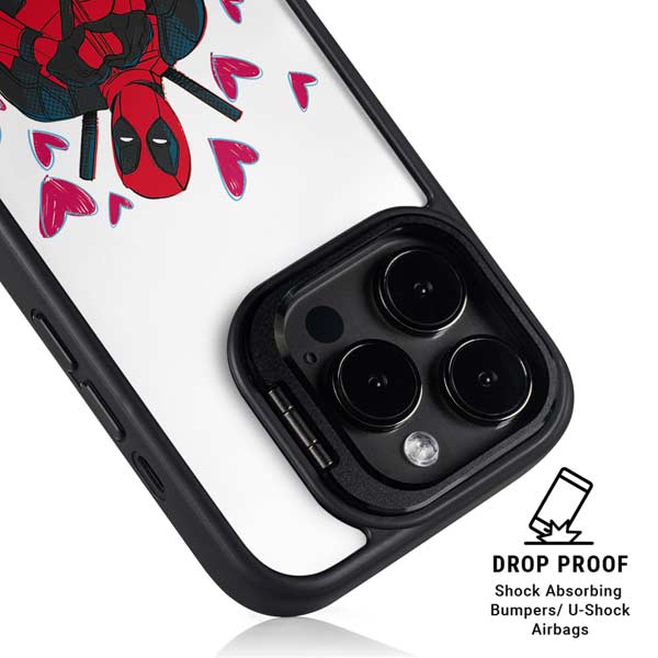Marvel Deadpool Legacy Deadpool Love iPhone 14 Pro Kickstand Case