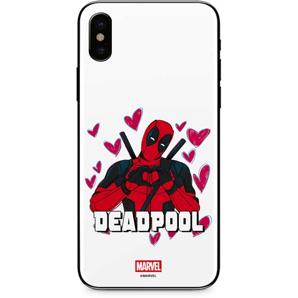 Marvel Deadpool Legacy Deadpool Love iPhone XS Skin