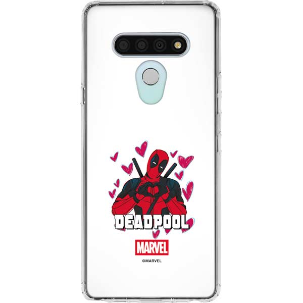 Marvel Deadpool Legacy Deadpool Love LG Stylo 6 Clear Case