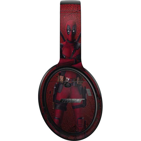 Marvel Deadpool Legacy Deadpool Red Poster Bose QuietComfort 35 Headphones Skin