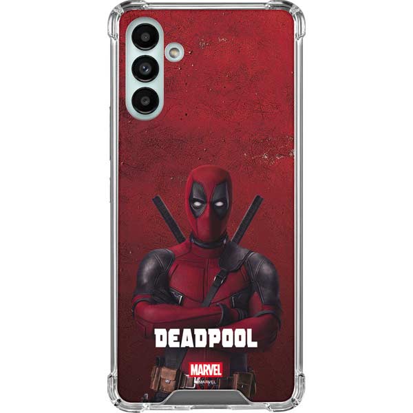 Marvel Deadpool Legacy Deadpool Red Poster Galaxy A13 5G Clear Case