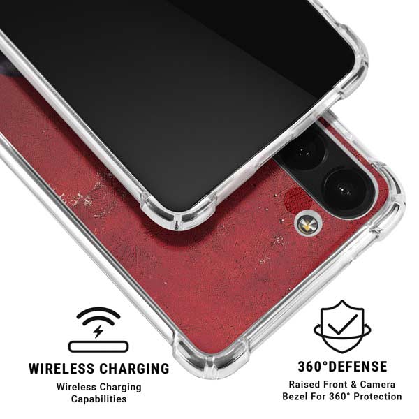 Marvel Deadpool Legacy Deadpool Red Poster Galaxy A13 5G Clear Case