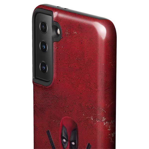 Marvel Deadpool Legacy Deadpool Red Poster Galaxy S21 FE Pro Case