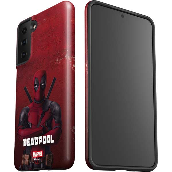 Marvel Deadpool Legacy Deadpool Red Poster Galaxy S21 FE Pro Case