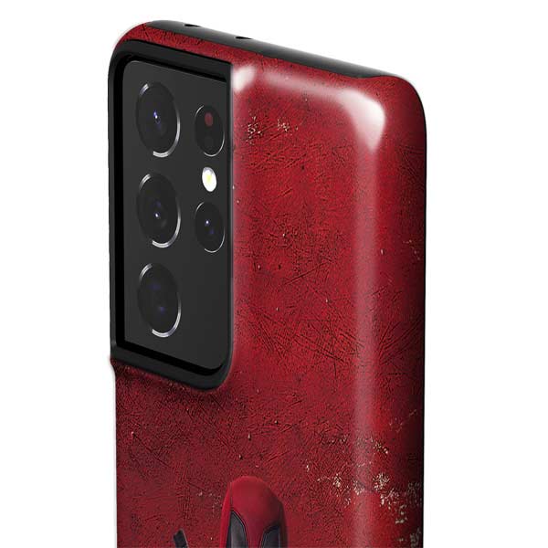 Marvel Deadpool Legacy Deadpool Red Poster Galaxy S21 Ultra 5G Pro Case