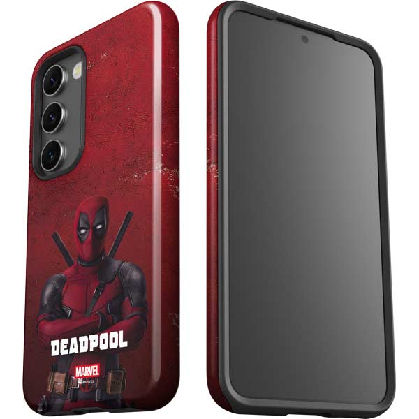 Marvel Deadpool Legacy Deadpool Red Poster Galaxy S23 Pro Case