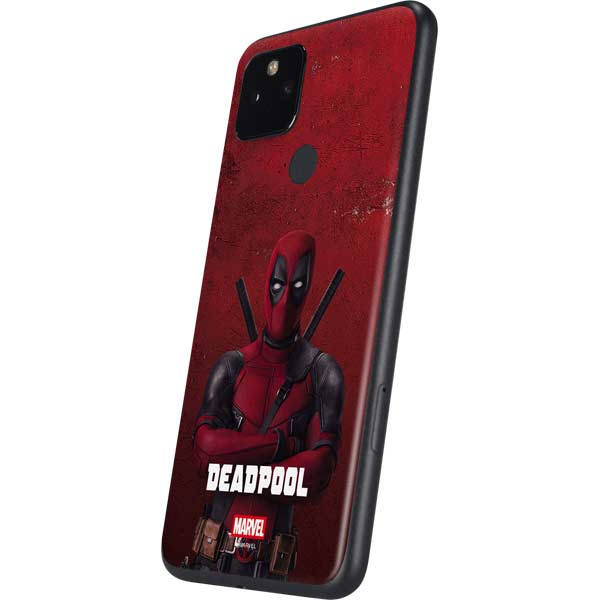 Marvel Deadpool Legacy Deadpool Red Poster Google Pixel 5a Skin