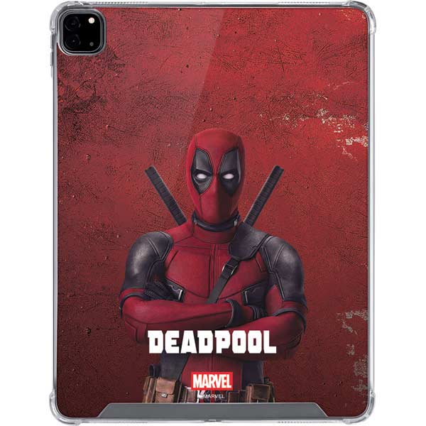 Marvel Deadpool Legacy Deadpool Red Poster iPad Pro 12.9in (2020) Clear Case