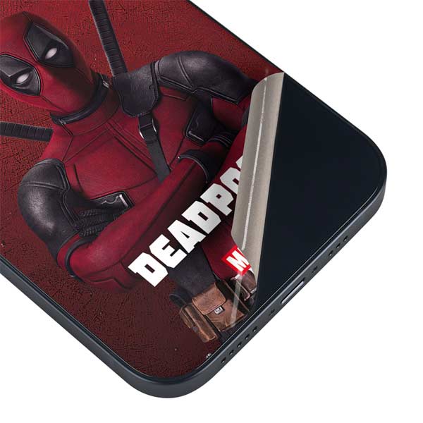 Marvel Deadpool Legacy Deadpool Red Poster iPhone 13 Mini Skin