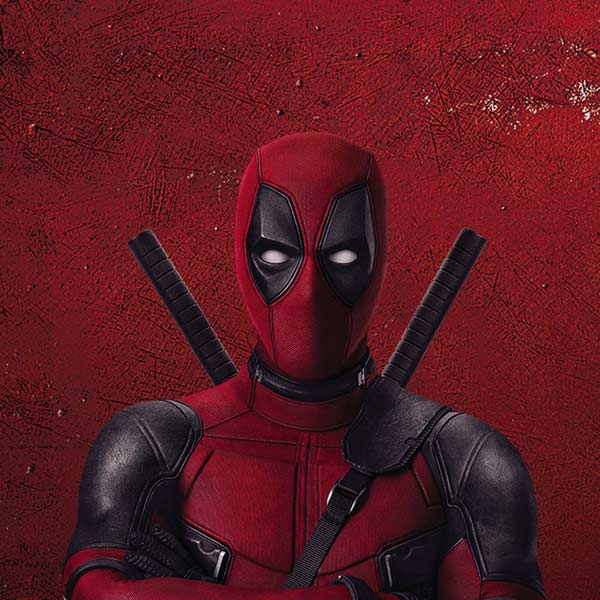 Marvel Deadpool Legacy Deadpool Red Poster iPhone XS Skin