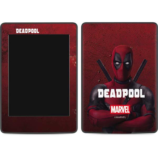 Marvel Deadpool Legacy Deadpool Red Poster Amazon Kindle Skin