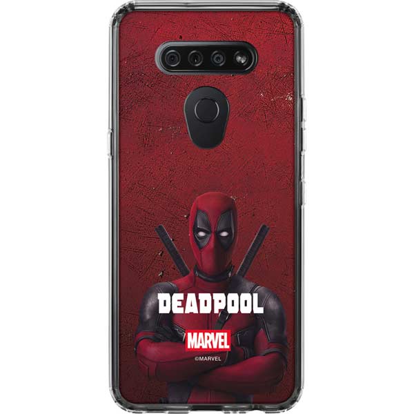 Marvel Deadpool Legacy Deadpool Red Poster LG K51/Q51 Clear Case