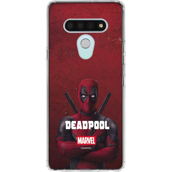 Marvel Deadpool Legacy Deadpool Red Poster LG Stylo 6 Clear Case