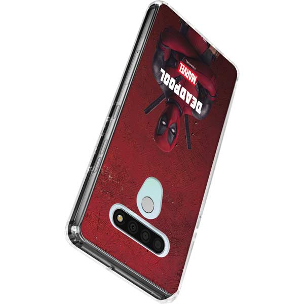 Marvel Deadpool Legacy Deadpool Red Poster LG Stylo 6 Clear Case