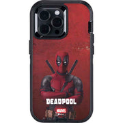 Marvel Deadpool Legacy Deadpool Red Poster Otterbox Defender iPhone Skin