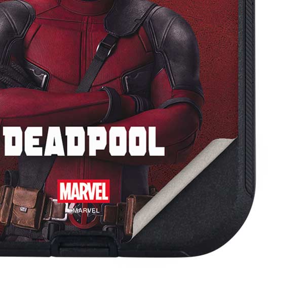 Marvel Deadpool Legacy Deadpool Red Poster Otterbox Defender iPhone Skin