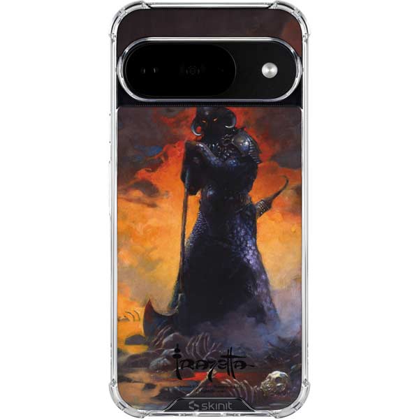 Death Dealer by Frazetta Google Pixel 10 Clear Case