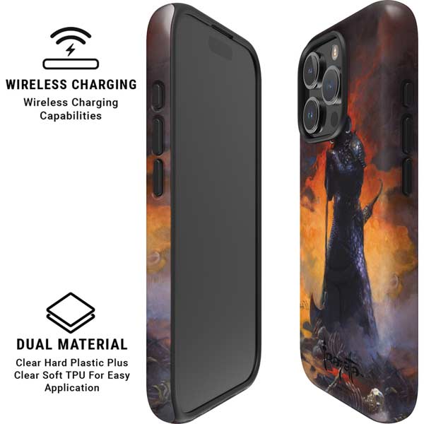 Death Dealer by Frazetta iPhone 16 Pro Max Magsafe Impact Case