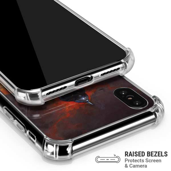Death Dealer by Frazetta iPhone X/XS Clear Case