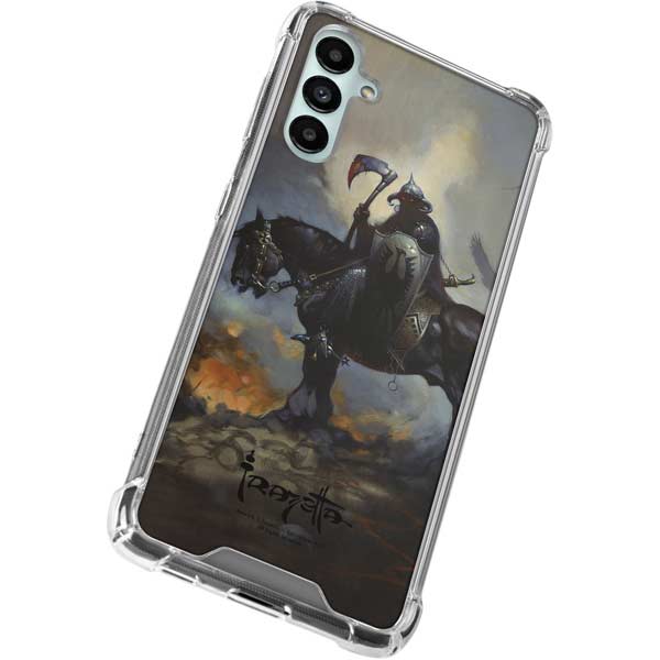 Death Dealer on Horseback by Frazetta Gabb Phone 4 Clear Case
