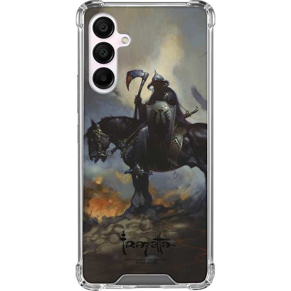 Death Dealer on Horseback by Frazetta Galaxy A16 5G Clear Case